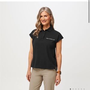 FIGSPRO Pique DropShoulder Polo